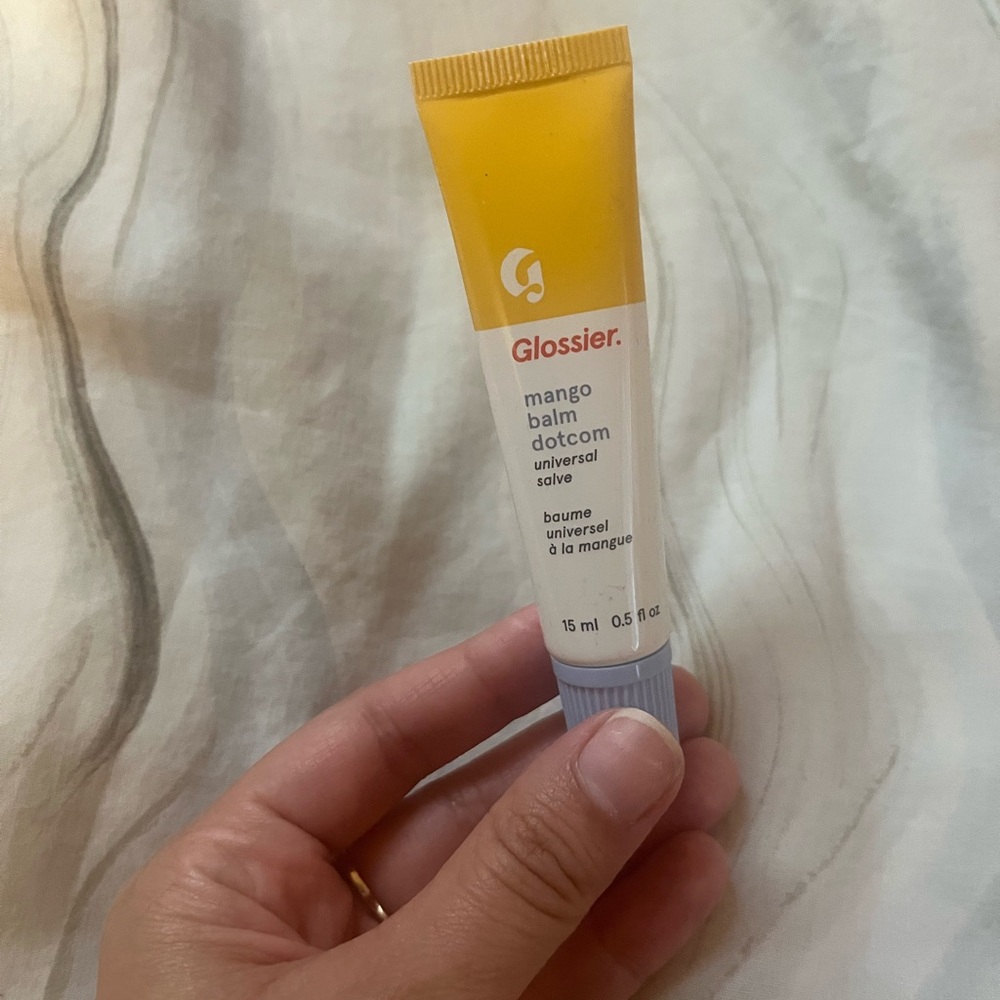 Glossier Dotcom Lip Balm in ‘Mango’